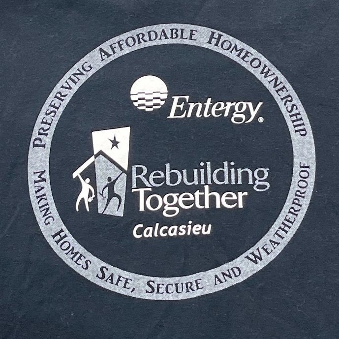 Entergy Calcasieu Rebuild Together Preowned XL T-shirt