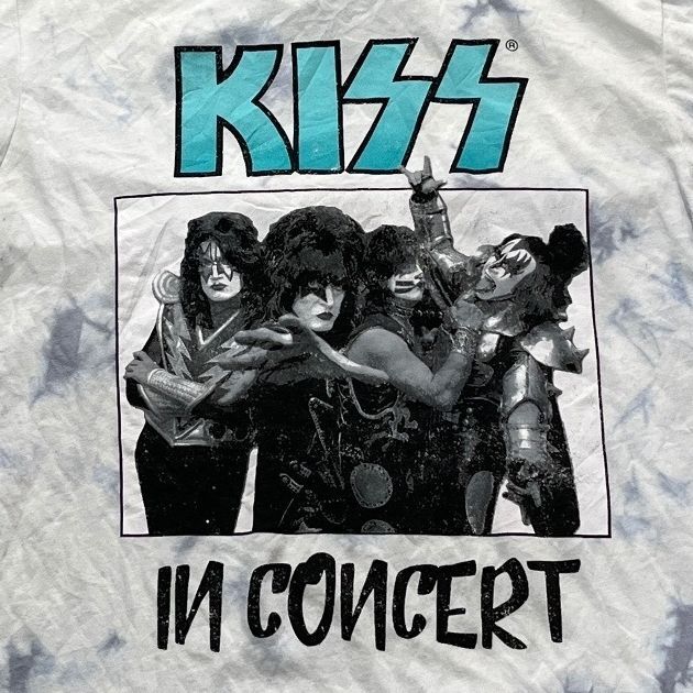 Kiss Preowned Medium Tie Dye T-shirt