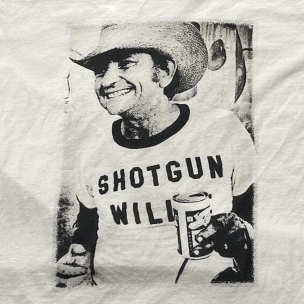 Willie Nelson Preowned XL Ringer T-shirt