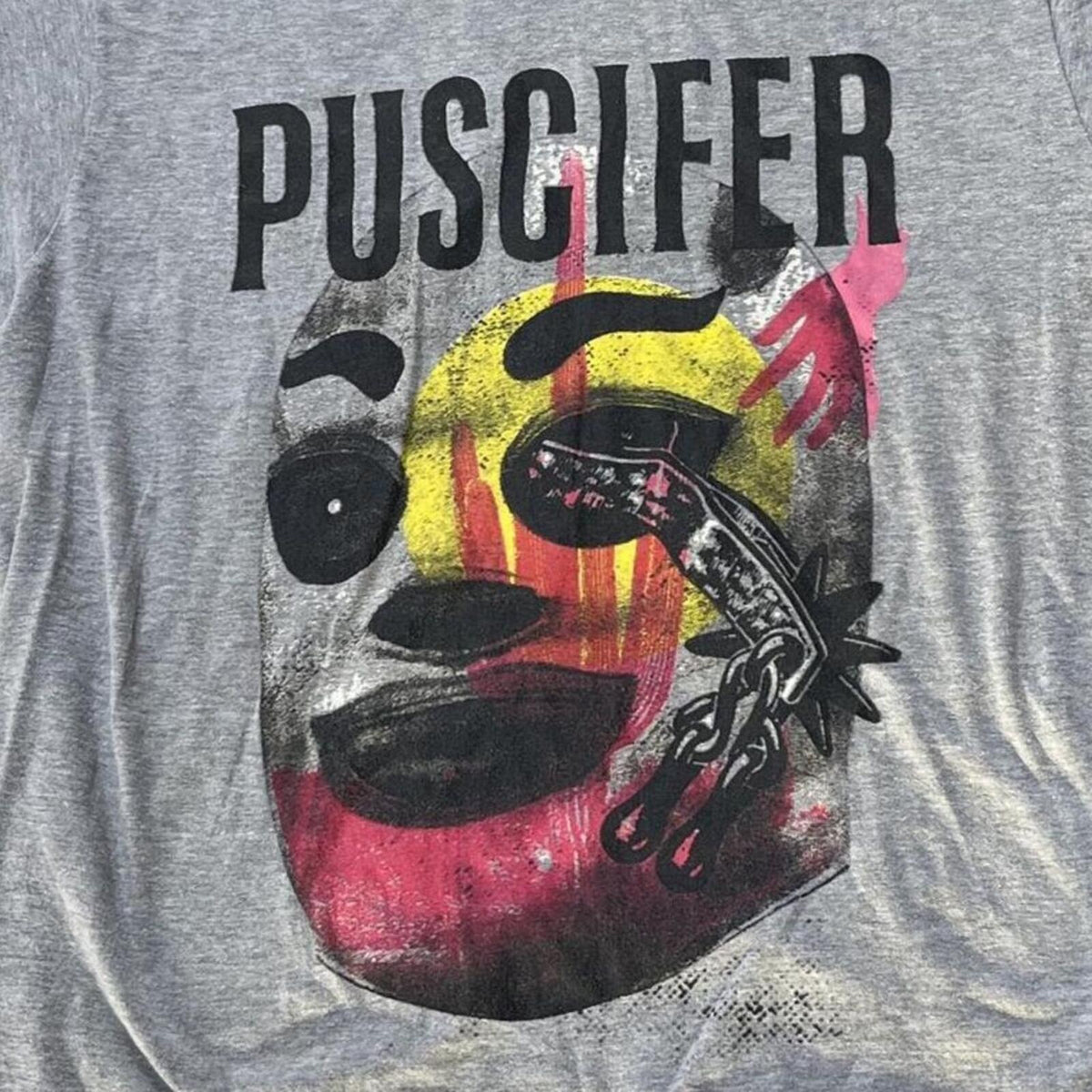 Puscifer Preowned Large Ringer T-shirt