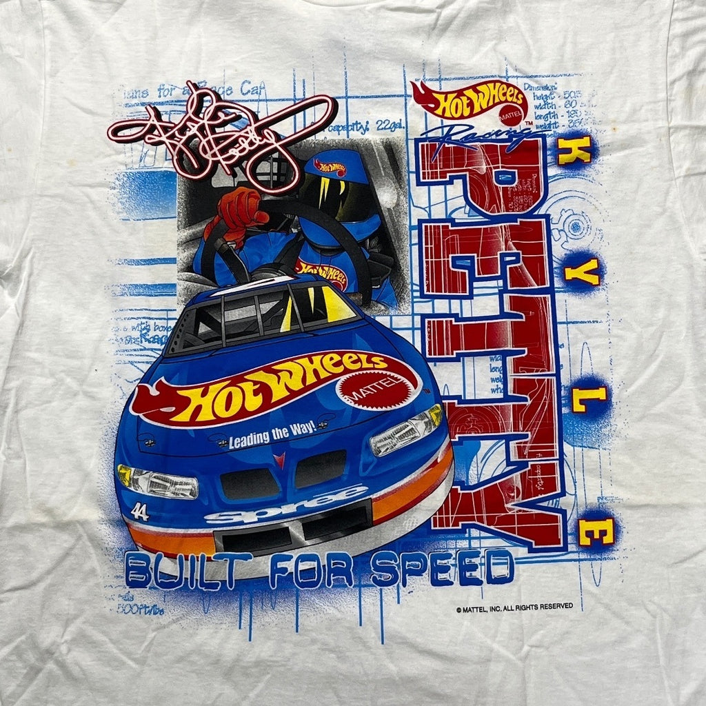 Vintage 1998 Kyle Petty Hot Wheels NASCAR Preowned XL T-shirt