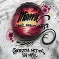 Miami Music Week Preowned Large Airbrushed T-shirt