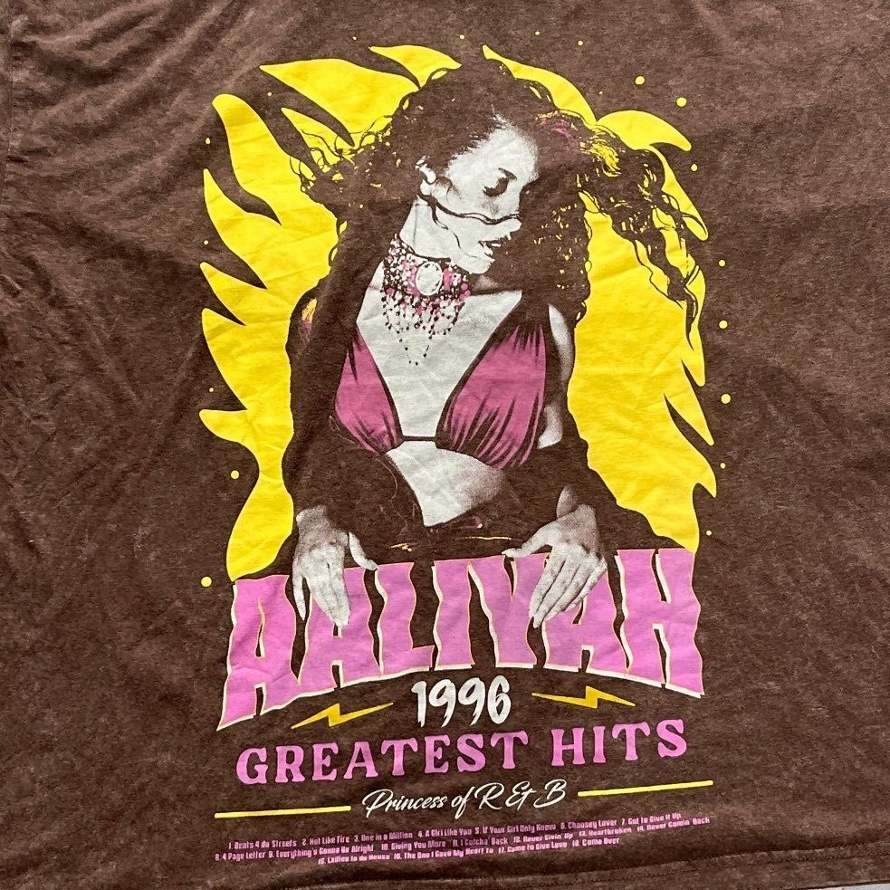 Aaliyah Preowned 2XL T-shirt