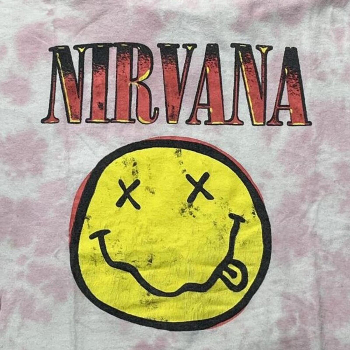 Nirvana Preowned Large Tie Dye T-shirt