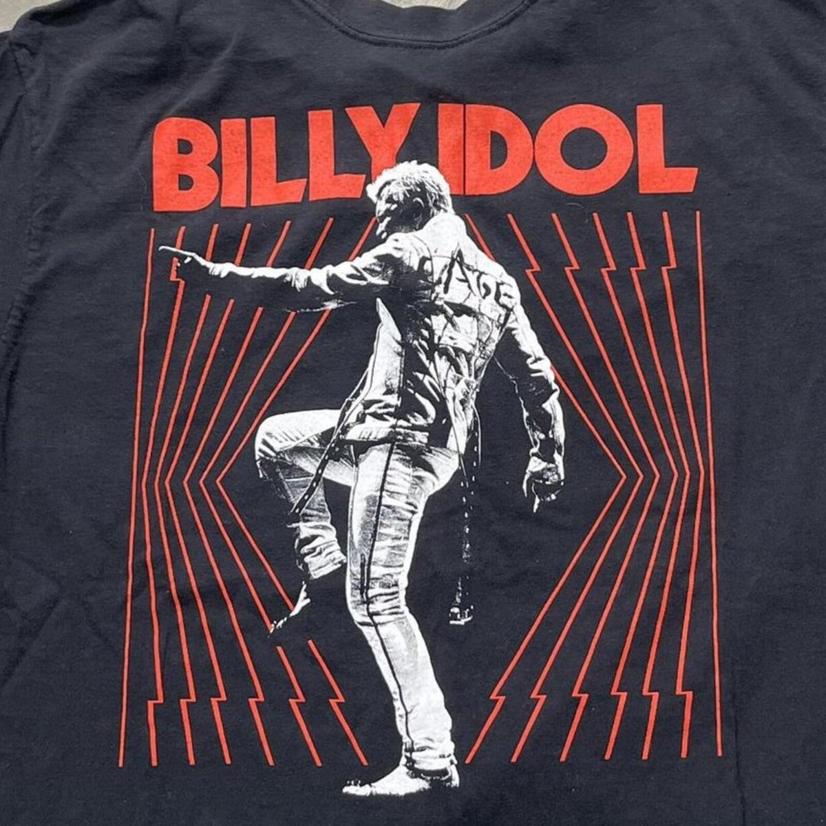 Billy Idol Preowned Large T-shirt