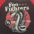 Foo Fighters Preowned Large 3/4 Sleeve T-shirt