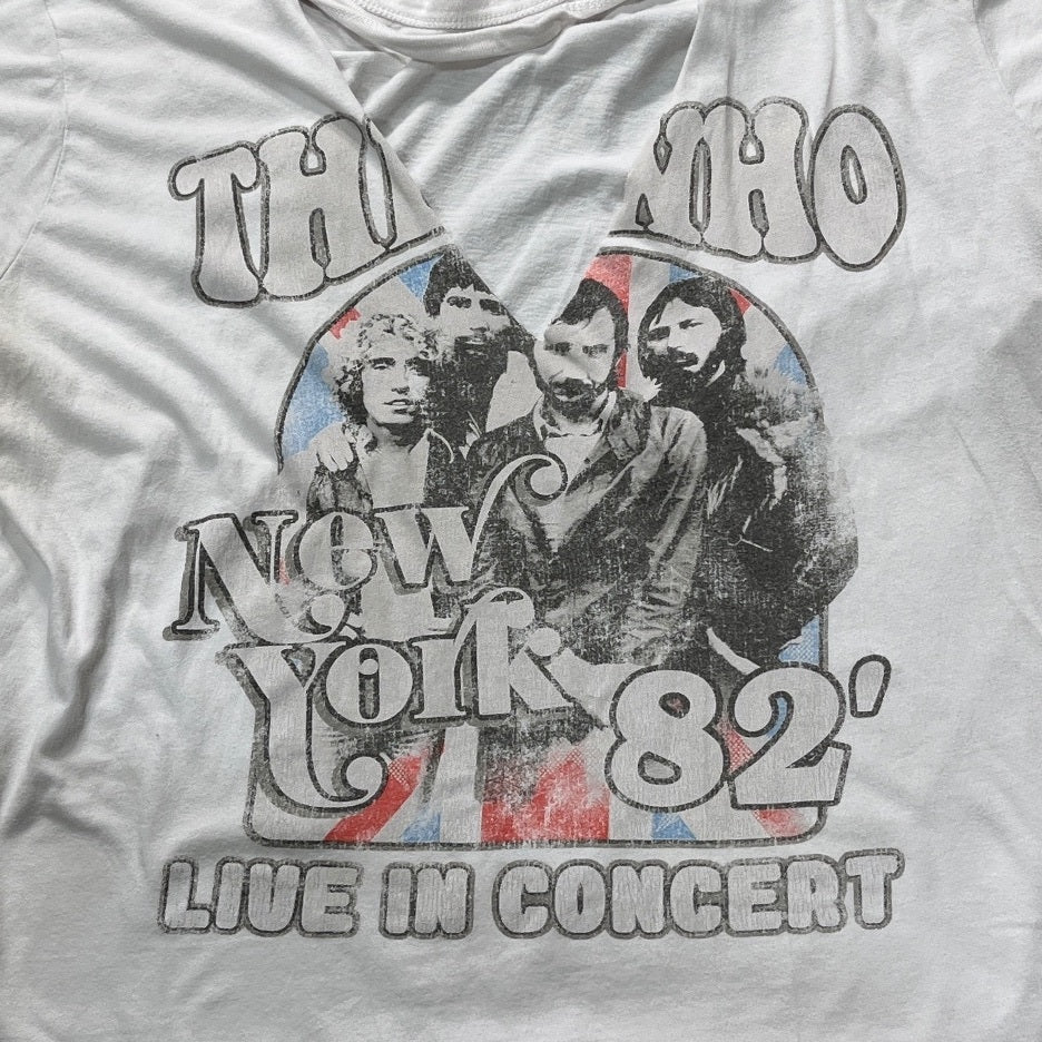 The Who Preowned Large V-Neck T-shirt