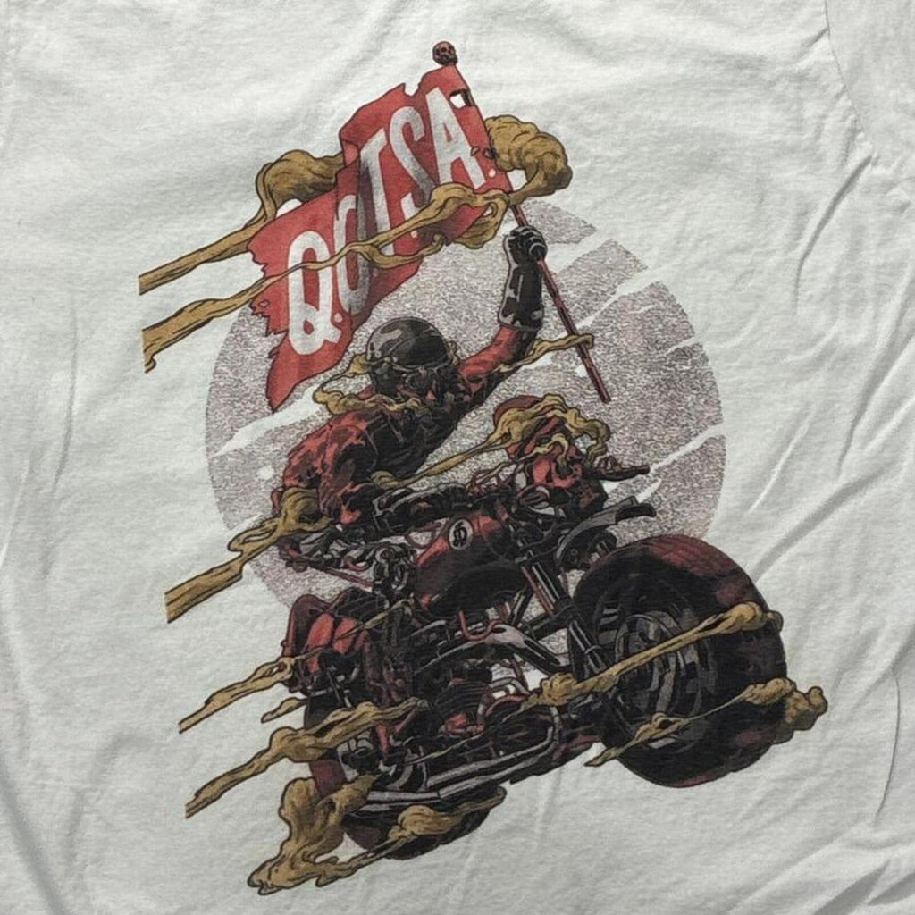 Queens Of The Stone Age Preowned Large Ringer T-shirt