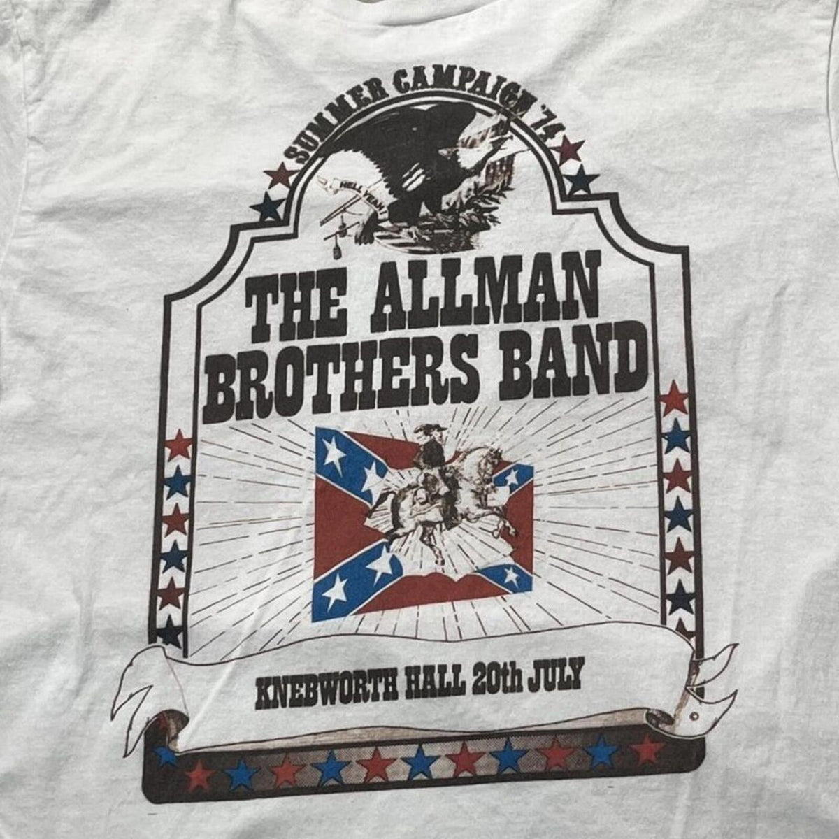 The Allman Brothers Band Preowned Medium T-shirt