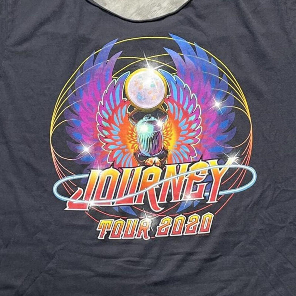 Journey Preowned Large Cropped Neckline T-shirt