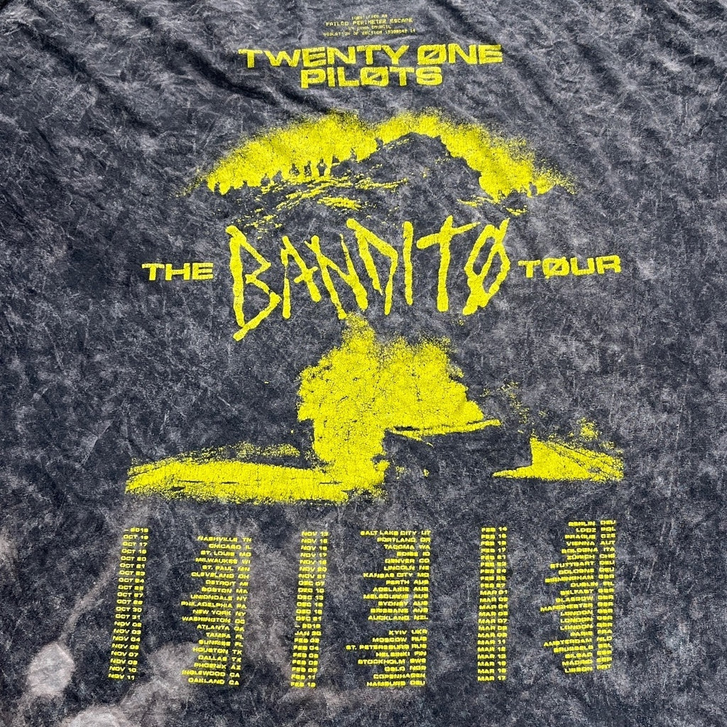 Twenty One Pilots Preowned XL Tie Dye T-shirt