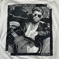 George Michael Preowned Small V-Neck T-shirt