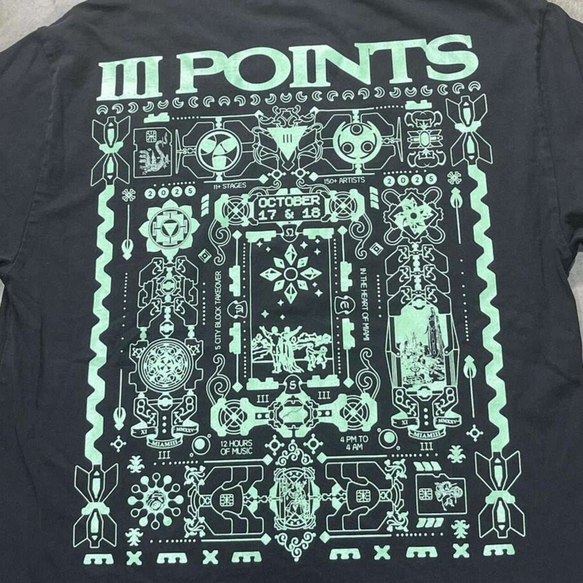 III Points Music Festival Preowned Small T-shirt