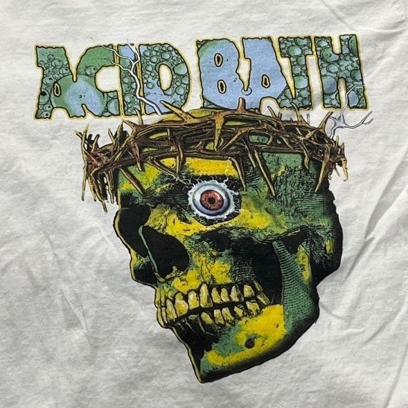 Acid Bath Preowned Large Ringer T-shirt
