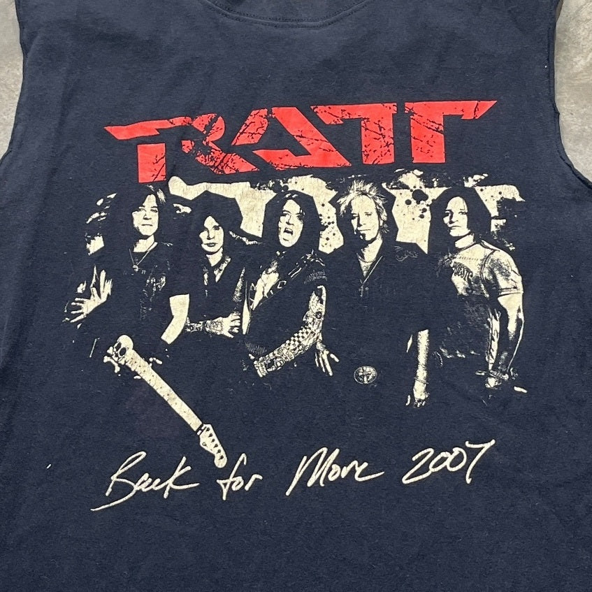 RATT Preowned Small Cut Off Sleeve Tank Top T-shirt