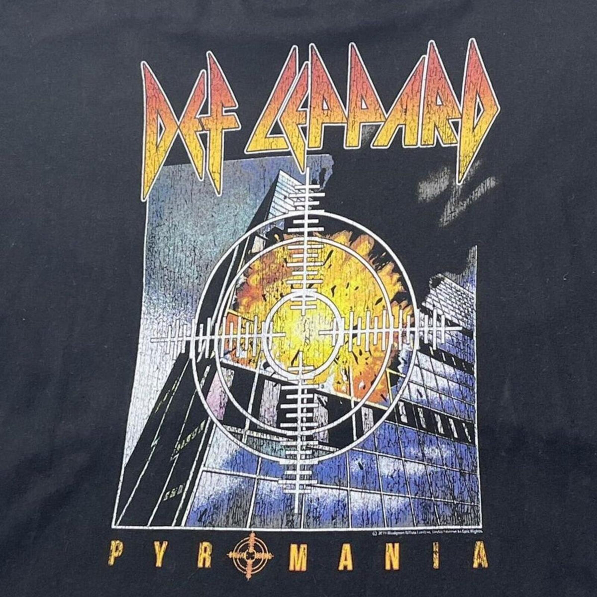 Def Leppard Preowned XL T-shirt