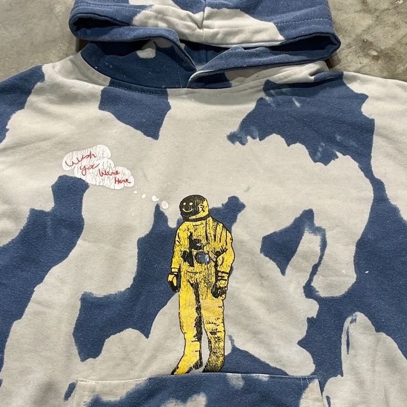 Travis Scott Preowned Medium Tie Dye Hoodie