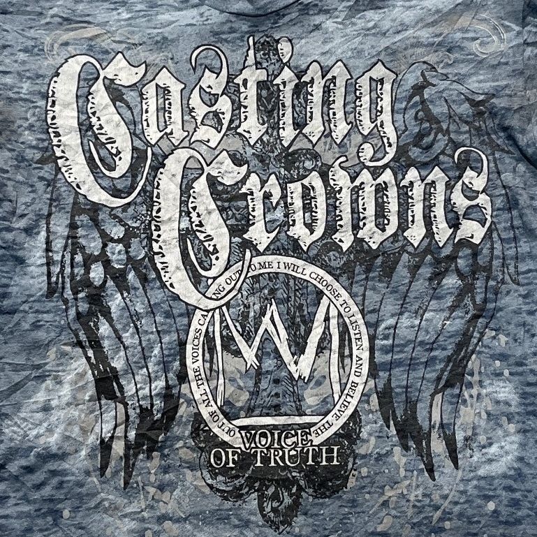 Casting Crowns Preowned Medium Tie Dye T-shirt