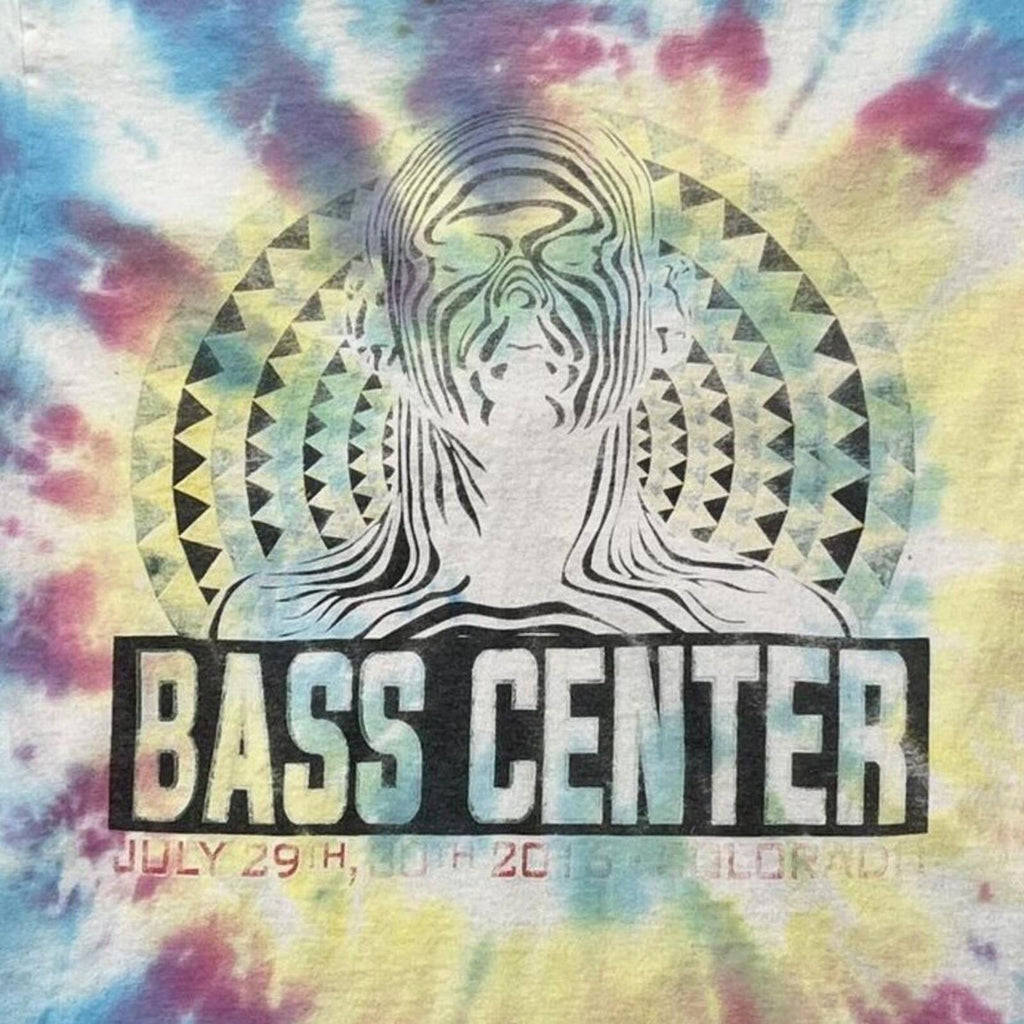 Bass Center 2016 Preowned Medium Tie Dye T-shirt