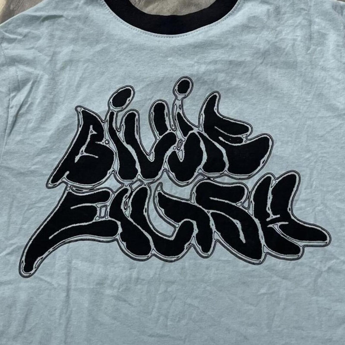 Billie Eillish Preowned Small Ringer T-shirt