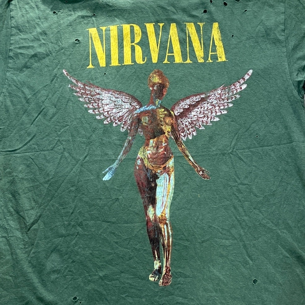 Nirvana Preowned XL Distressed T-shirt
