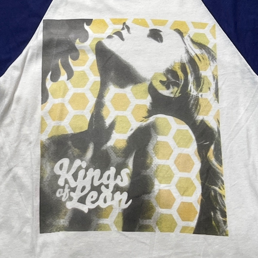 Kings Of Leon Preowned Small 3/4 Sleeve T-shirt
