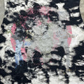 Gorillaz Preowned XL Tie Dye Cut Off Sleeve Tank Top T-shirt