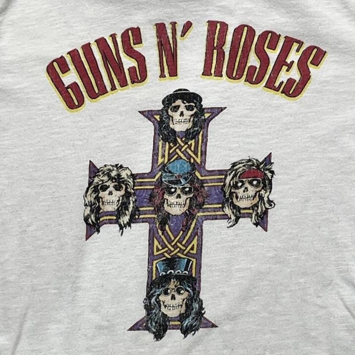 Guns N Roses Preowned Size 7/8 Small Long Sleeve T-shirt