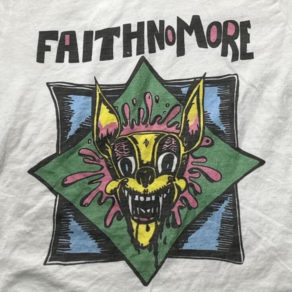 Faith No More Preowned Medium Ringer T-shirt