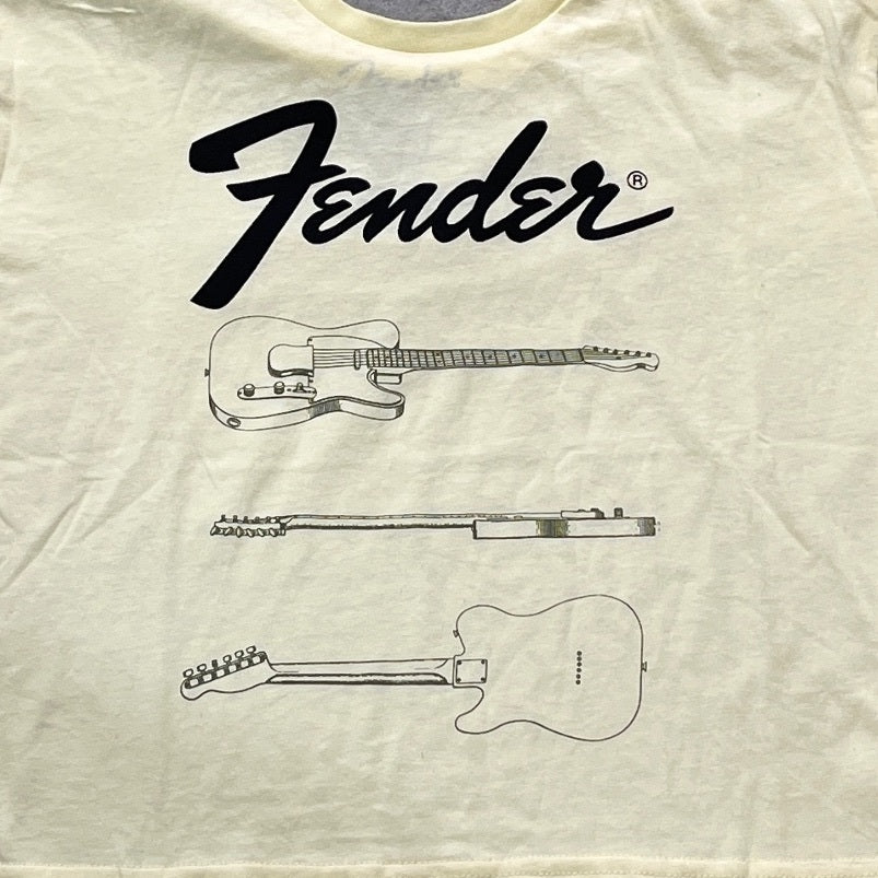 Fender Preowned Medium Cropped T-shirt