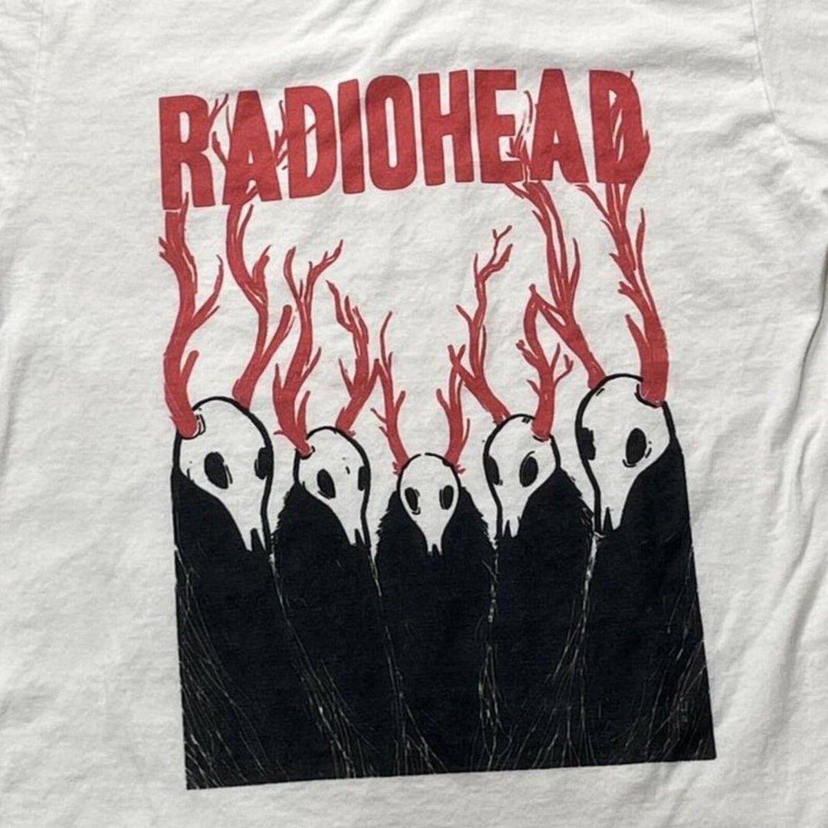 Radiohead Preowned Medium Ringer T-shirt
