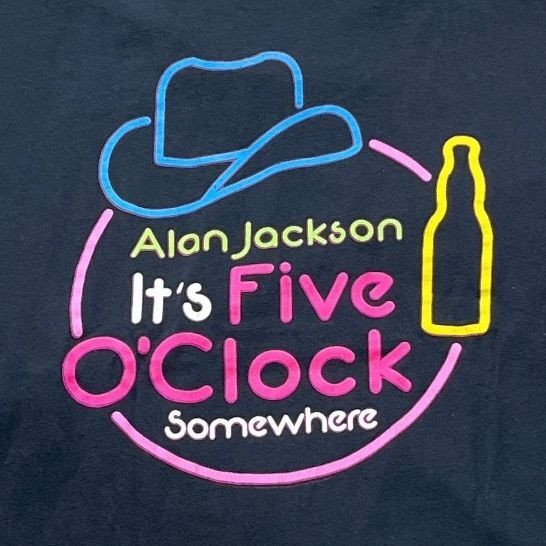 Alan Jackson Preowned Large T-shirt