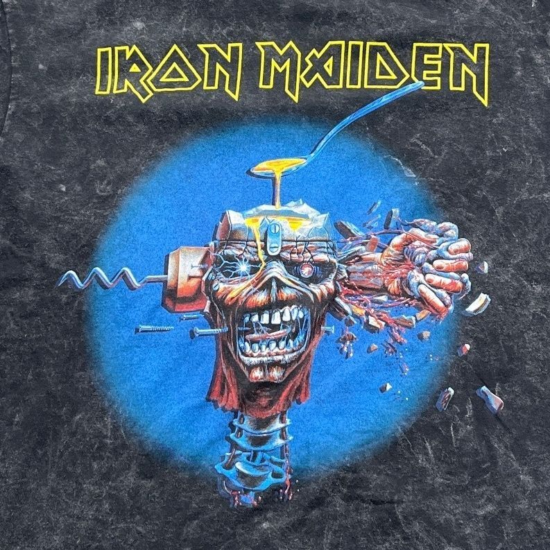 Iron Maiden Preowned Small Tie Dye T-shirt