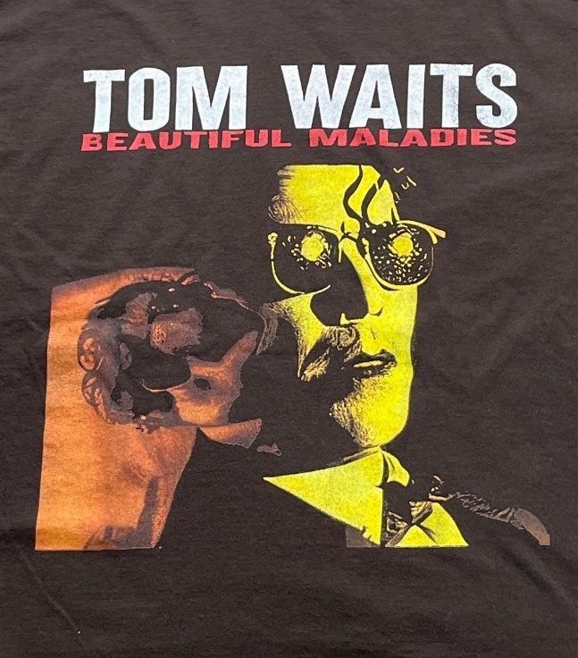 Tom Waits Preowned Large T-shirt