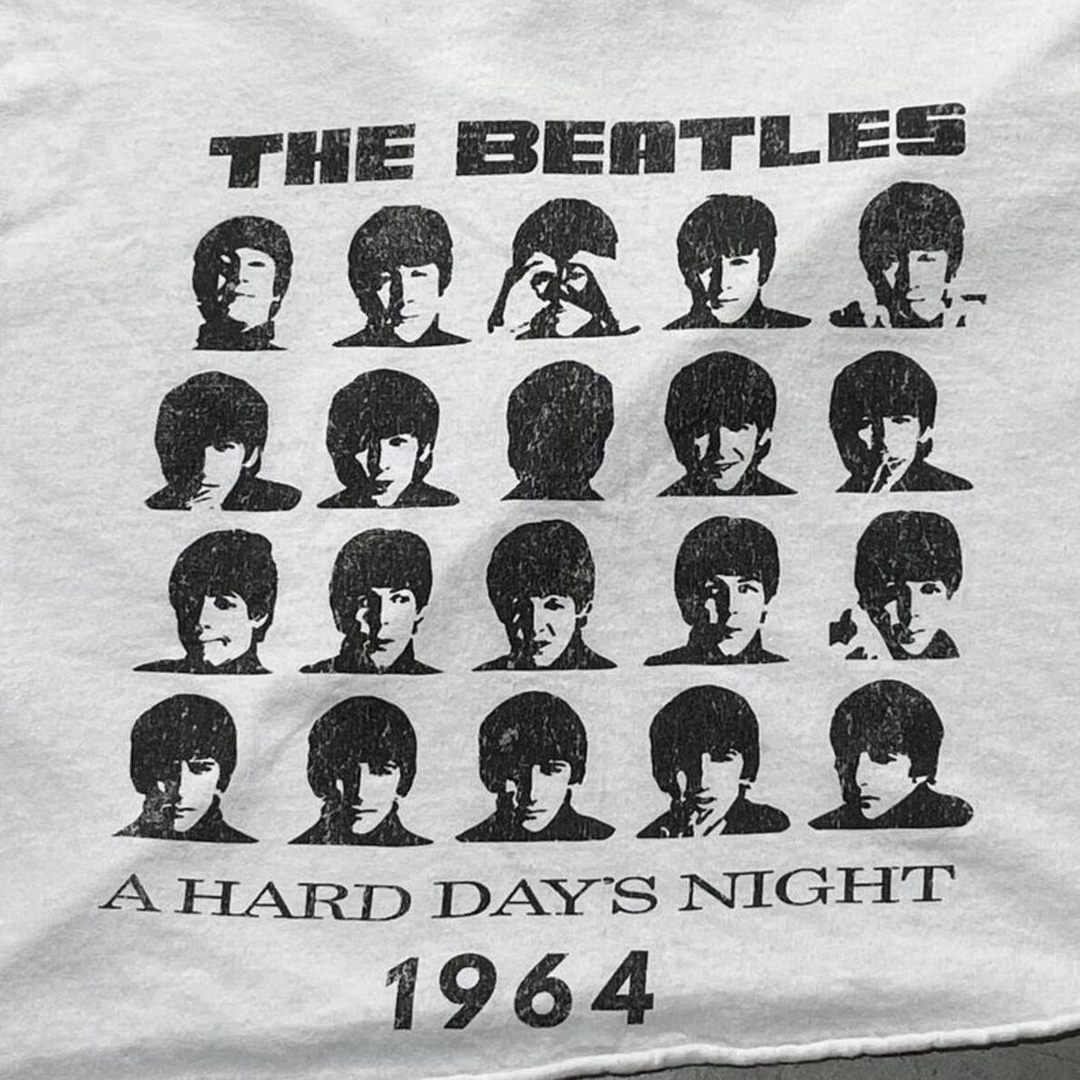 The Beatles Preowned Small Cropped T-shirt