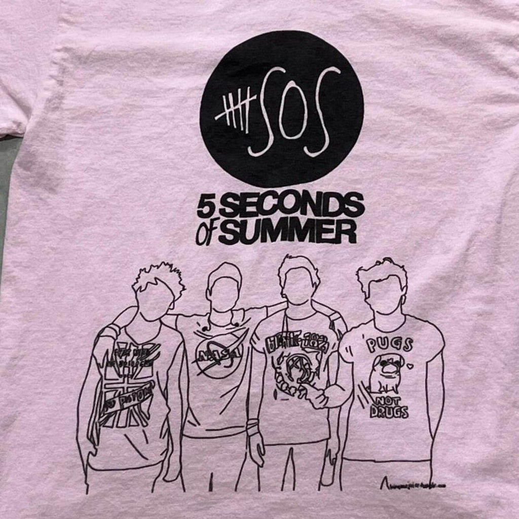 5 Seconds Of Summer Preowned Small T-shirt