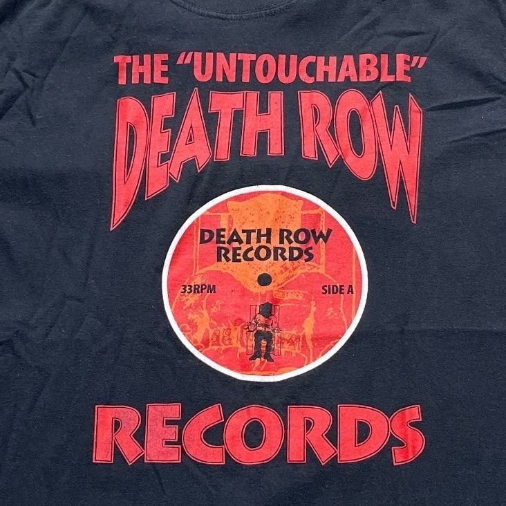 Death Row Records Preowned Large T-shirt