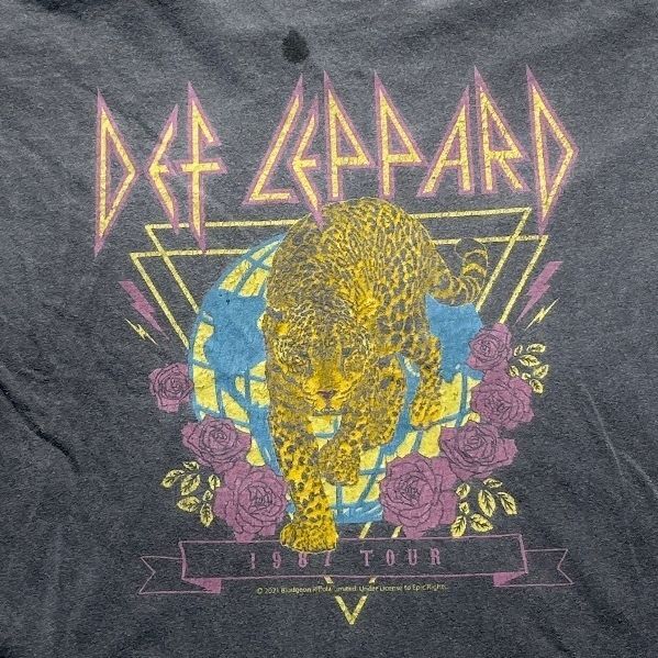 Def Leppard Preowned Large T-shirt