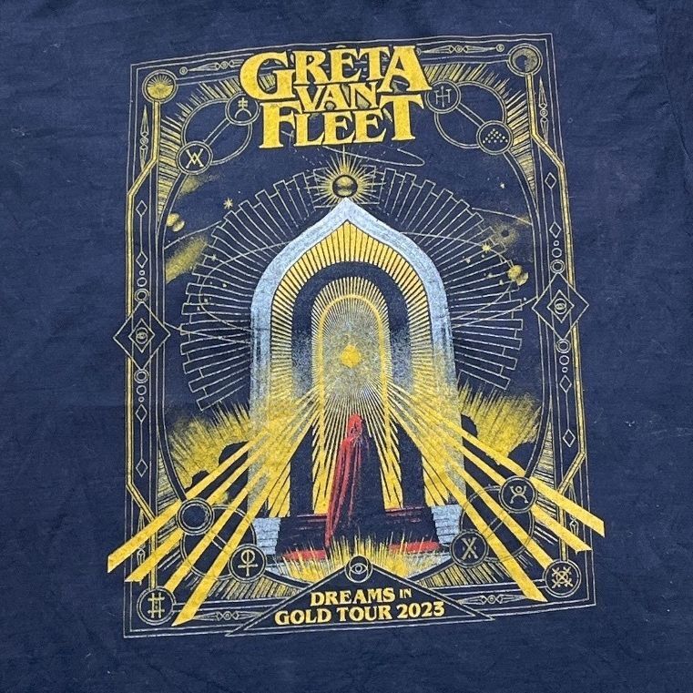 Greta Van Fleet Preowned Medium T-shirt