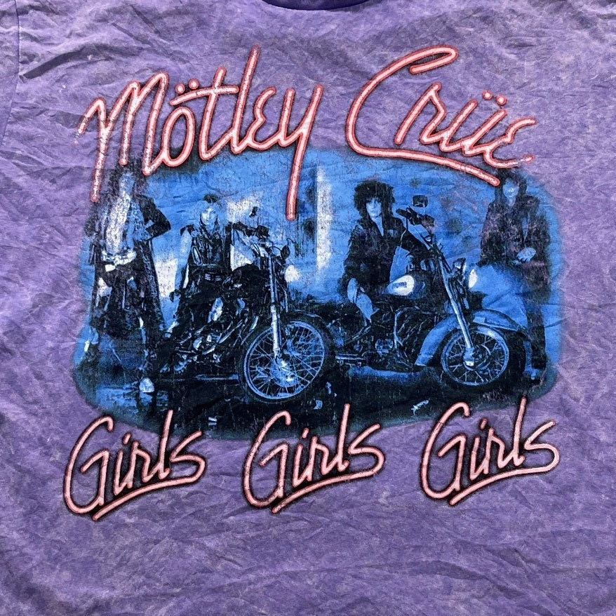 Mötley Crüe Preowned Large Tie Dye T-shirt