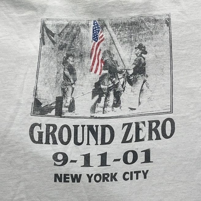 Vintage 09/11/01 Ground Zero New York City Preowned XL T-shirt