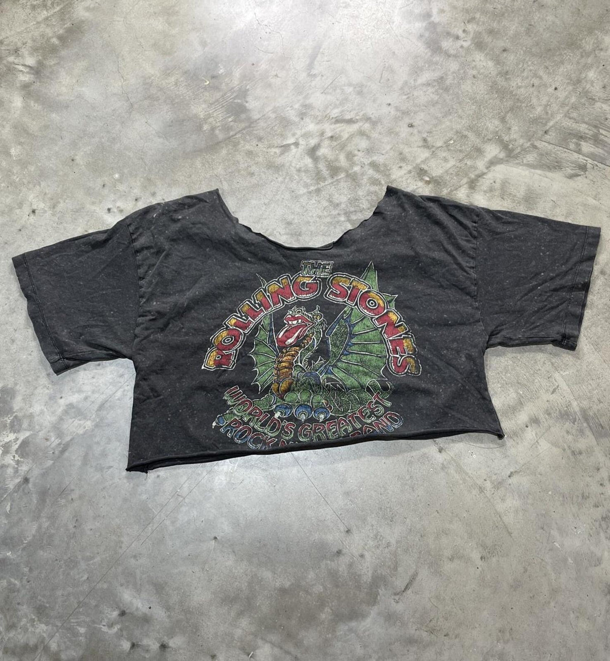 The Rolling Stones Preowned XL Cropped T-shirt