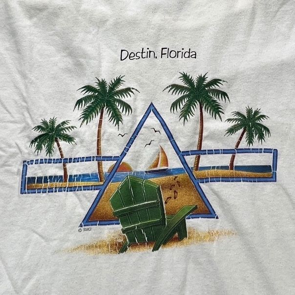 Destin, Florida Preowned Large T-shirt