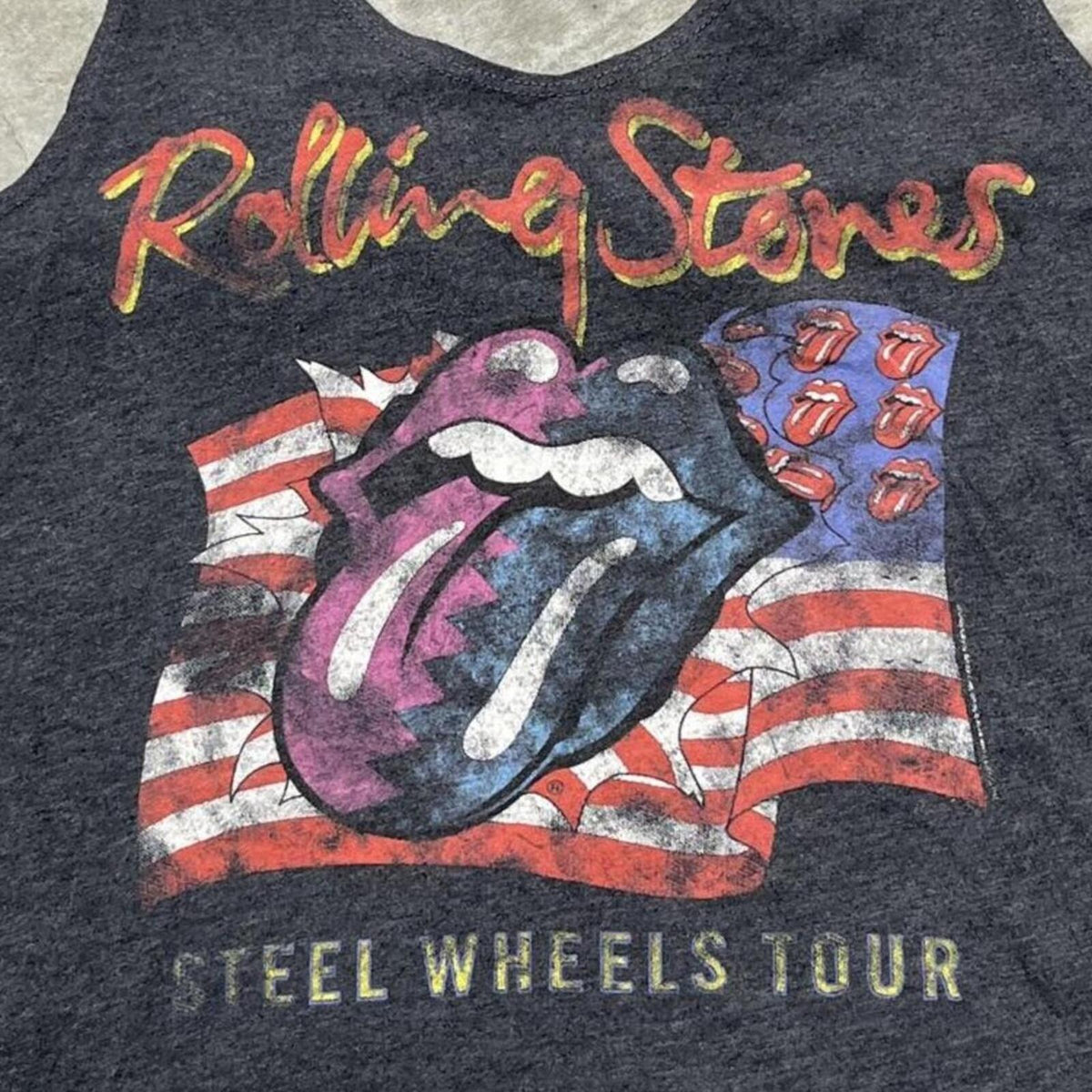 The Rolling Stones Preowned Medium Tank Top T-shirt