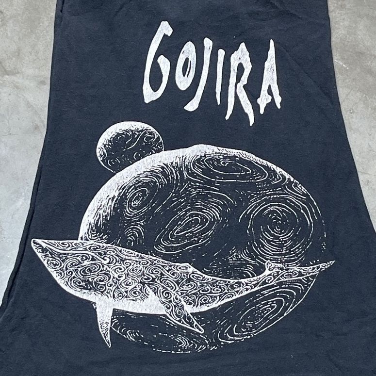 Gojira Preowned Large Cut Off Sleeve Tank Top T-shirt