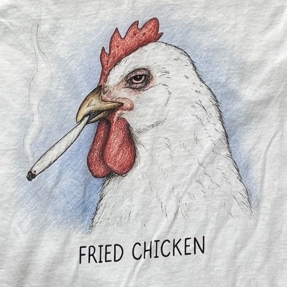 Fried Chicken Preowned Small T-shirt