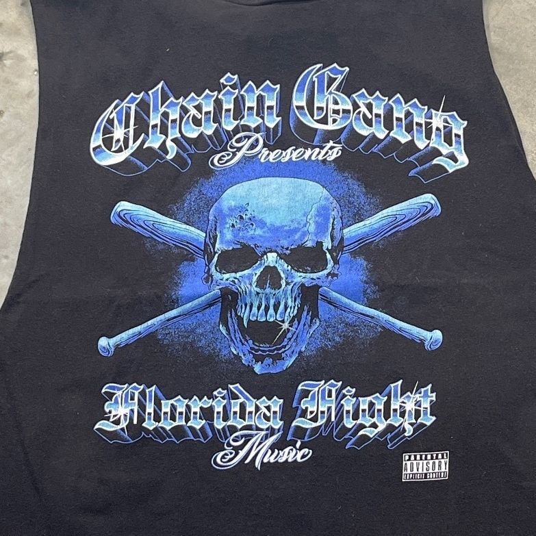 Chain Gang Preowned 3XL Cut Off Sleeve Tank Top T-shirt