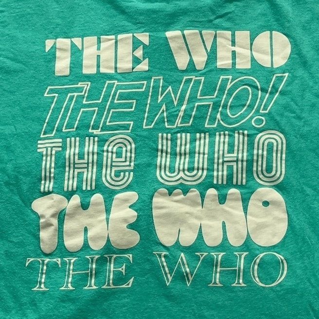 The Who Preowned Medium T-shirt