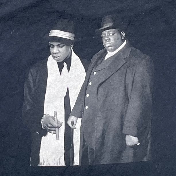 Biggie & Jay Z Preowned Large T-shirt
