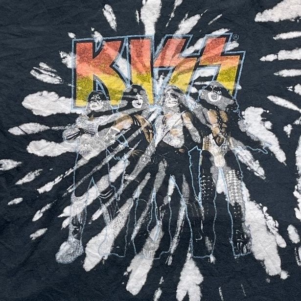 Kiss Preowned Medium Tie Dye T-shirt